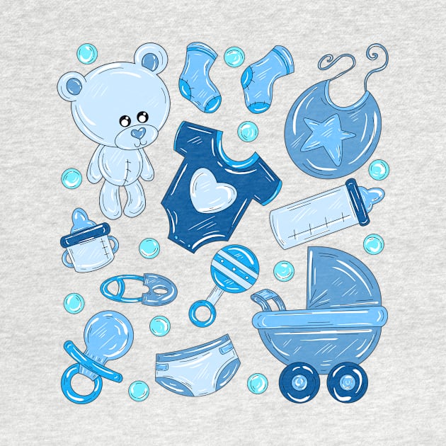 Blue Baby Nursery by missmann